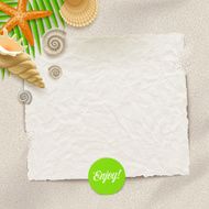 Summer holidays vector illustration