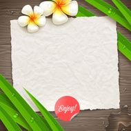 Summer holidays vector illustration N2