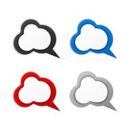 clouds with realistic shadow template for filling N3