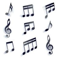 Musical notes set N2