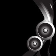Vector music background N7