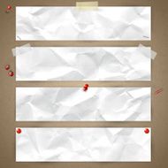 Set of horizontal banners N2