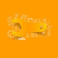Drawing business formulas wrench N6