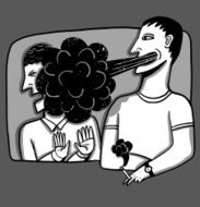 Annoying smoker
