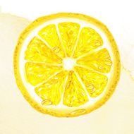 watercolor painting on white background N3