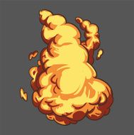 illustration 2d explosion N2