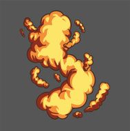 illustration 2d explosion N3