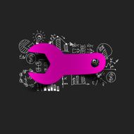 Drawing business formulas wrench N10