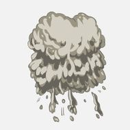 illustration 2d explosion N14