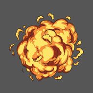 illustration 2d explosion N25