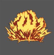 illustration 2d explosion N30