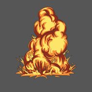 illustration 2d explosion N31
