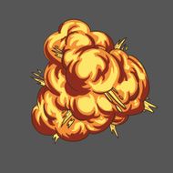 illustration 2d explosion N33