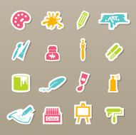 Art icons vector N2