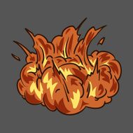 illustration 2d explosion N48