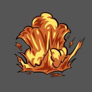 illustration 2d explosion N61
