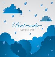 Bad weather background N3