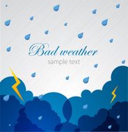 Bad weather background N4