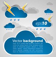 Bad weather background N7