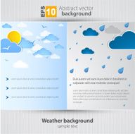 Weather background Blue sky with clouds N6