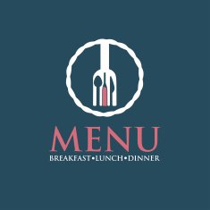 Restaurant menu vector design template N5