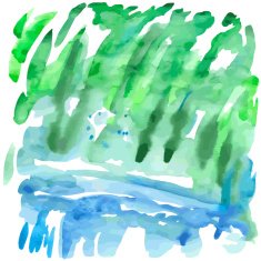 Abstract sea watercolor background