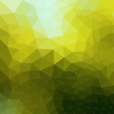 Abstract green geometrical background - Illustration