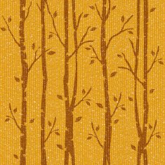 Abstract autumn trees - seamless background fabric texture