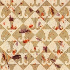 Abstract paneling pattern - seamless background hipster symbol N14