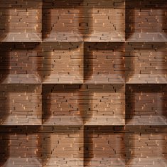Abstract tiles stacked for seamless background N2