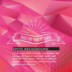 purple vibrant 3d polygonal background N2