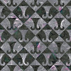 Abstract paneling pattern - seamless background hipster symbol N15