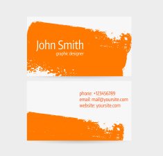 Business Card Template N176