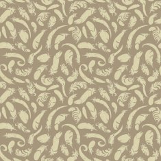 Feathers seamless pattern N24