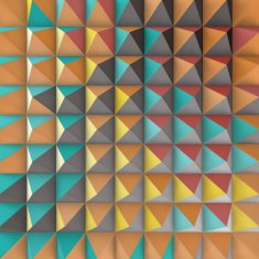 Abstract 3d geometric pattern Polygonal background N2