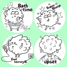 cute sheep N13