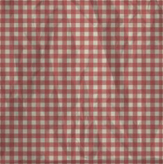 Vintage checkered tablecloth