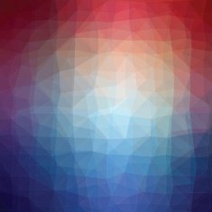 Blue and pink luminositygeometric low poly style illustration graphic background N2