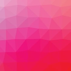Colorful bright pink abstract geometric low poly style background