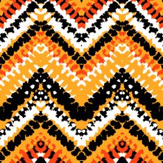 Multicolor hand drawn pattern zigzag N2