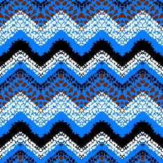 Multicolor hand drawn pattern zigzag N9