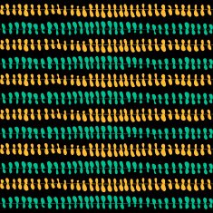 Striped hand painted and drawn vector seamless pattern N10