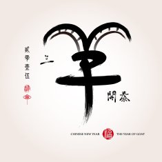 Chinese year of goat