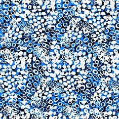 Hand painted vector pattern with splatters N3