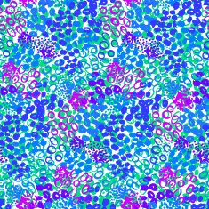 Hand painted vector pattern with splatters N7