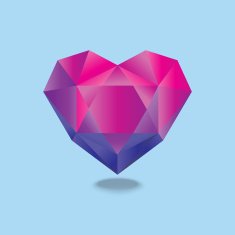 Simple web icon heart illustration N2