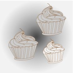 Raster cupcakes N10