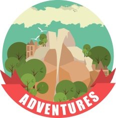 Adventure Label