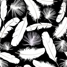 Feather Seamless Background N10