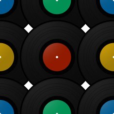 Record disk pattern